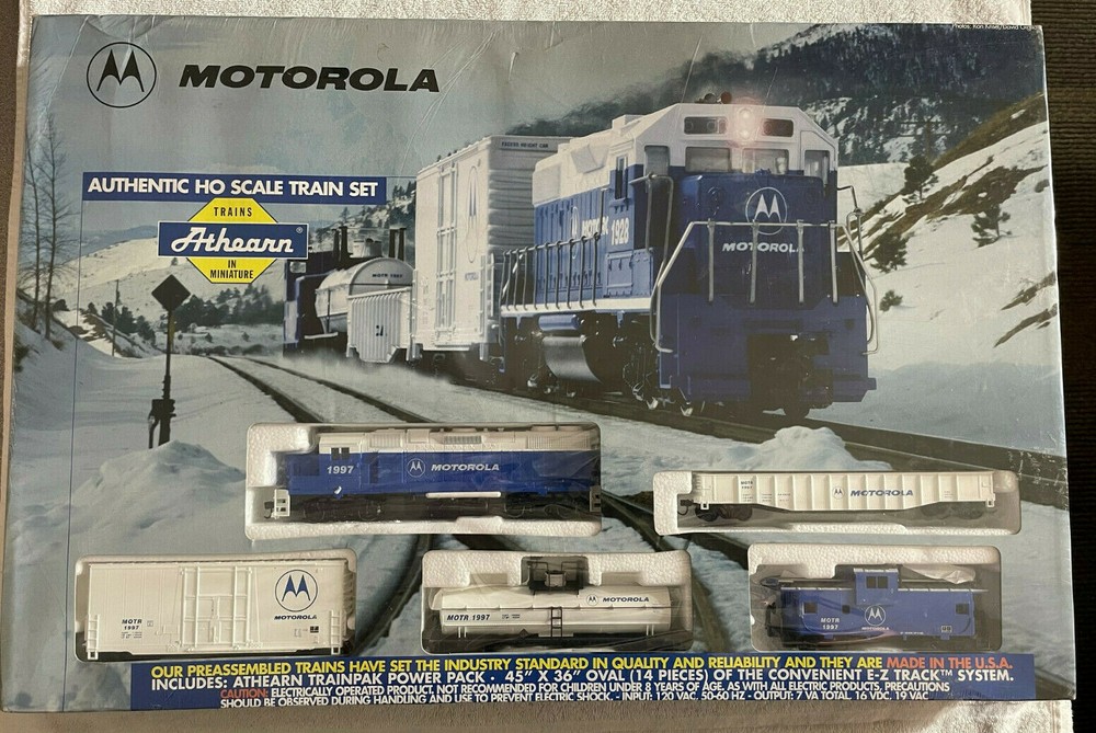 ATHEARN HO - Motorola Train Set