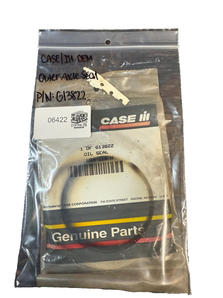 CASE/IH OEM Outer Axle Seal P/N: G13822