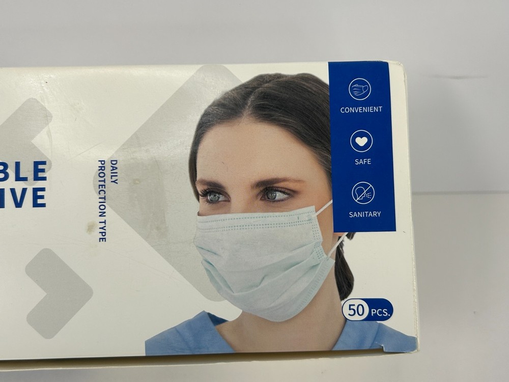 Disposable Protective Mask JCJZ Model TB-01 Three Layer Filter Protection