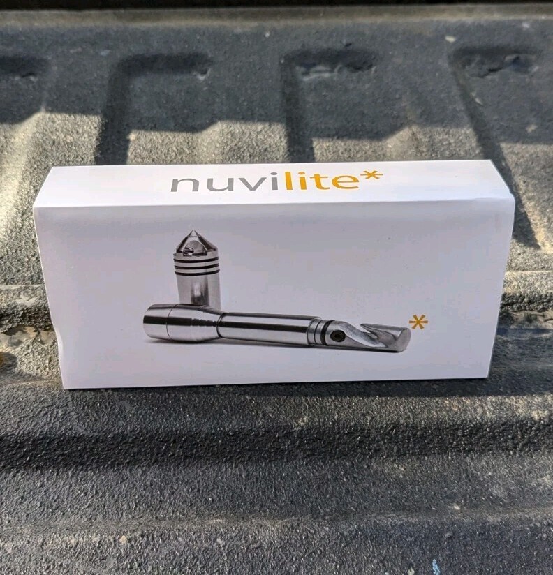 Nuvilite Tek Emergency Led Flashlight Seatbelt Cutter + Window Breaker Tool