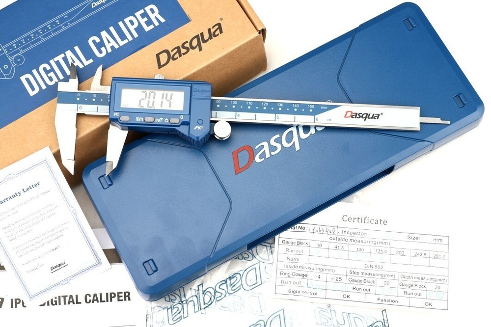 0-150MM/0-6" LARGE SCREEN IP67 DIGITAL CALIPER