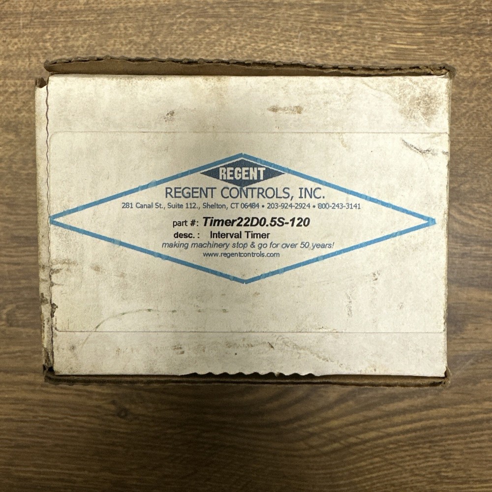 Regent Controls,22-120 D0.5S,Interval Timer