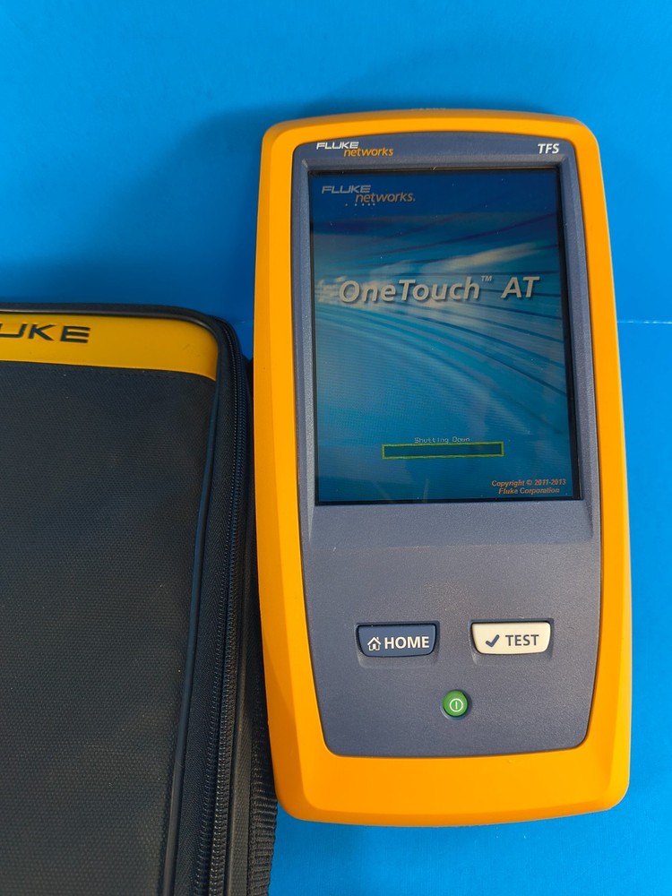 Fluke Networks TFS Versiv MainFraime Main Unit Meter Pristine!