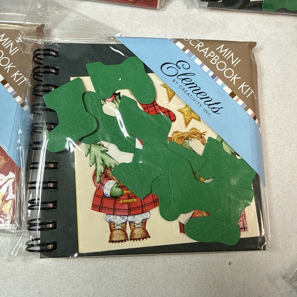 NEW -5 ELEMENTS Mini Scrapbook Kits - Free Shipping