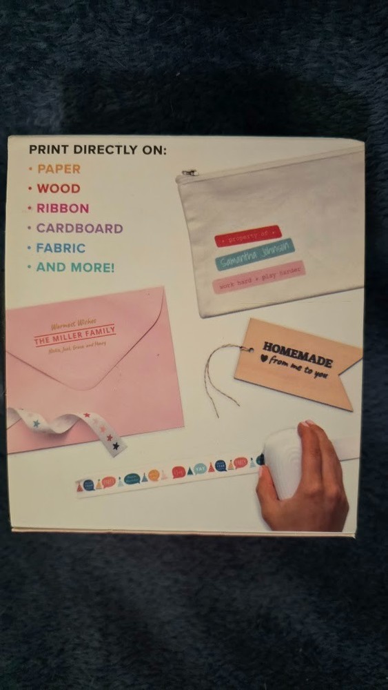 Colop e-mark create Handheld Mobile Printer NEW Sealed WiFi App Controlled