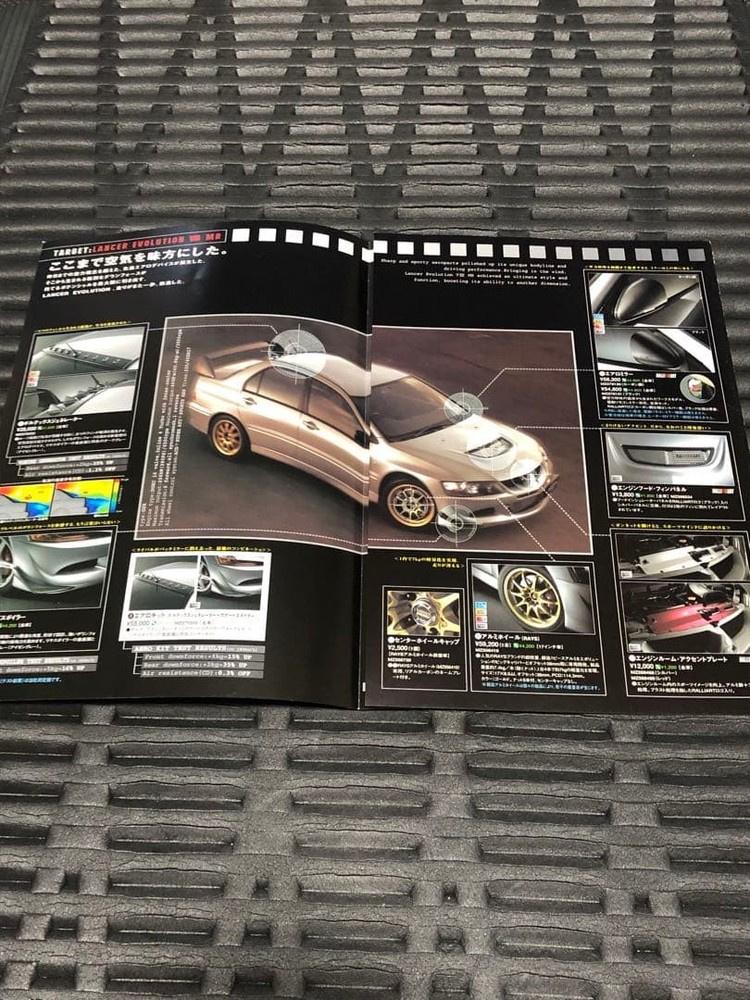 Mitsubishi Lancer Evolution VIII MR Catalog