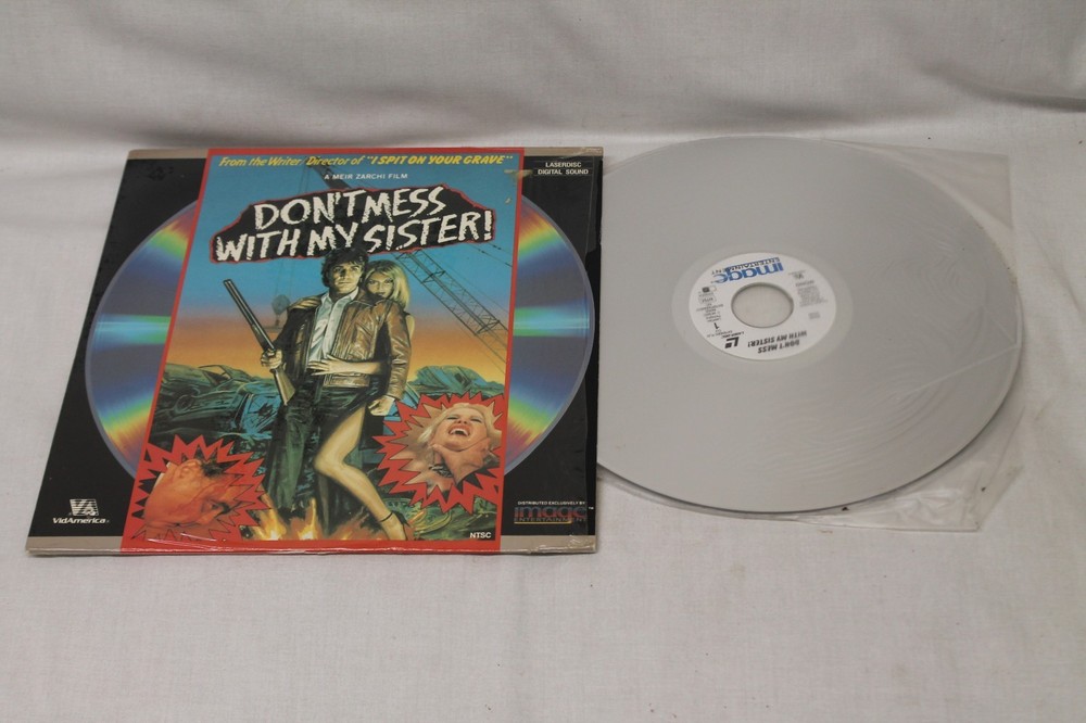 Dont Mess with My Sister LD Laser Disc