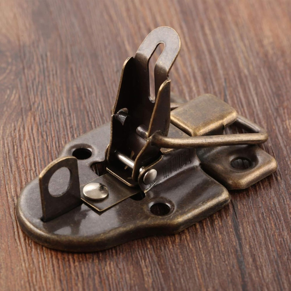 dophee 2Pcs Antique Bronze Retro Style Box Toggle 2 Pieces,