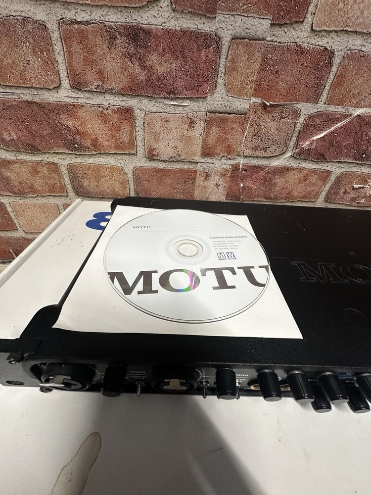 Motu 828mk3 Digital Audio Interface READ