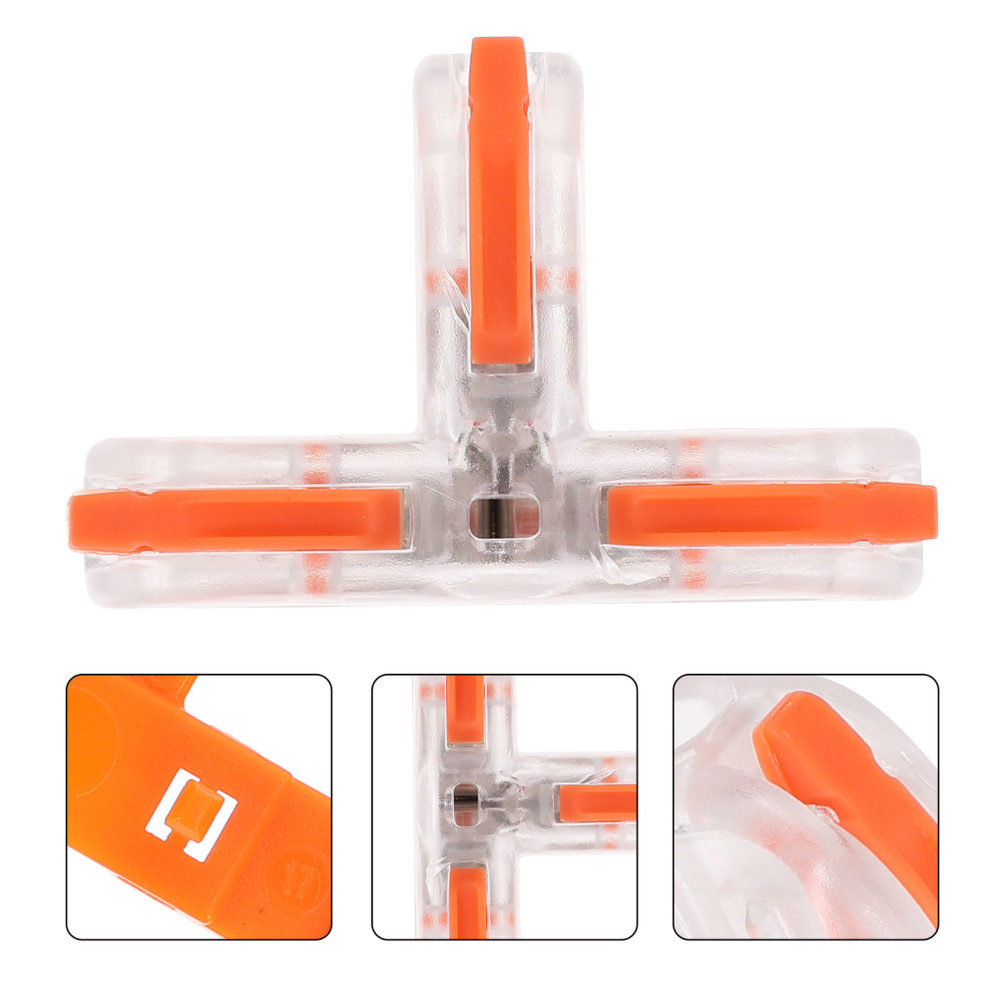 10pcs Quick Splice Wire Connectors Tinned Copper Terminals Cable Connectors