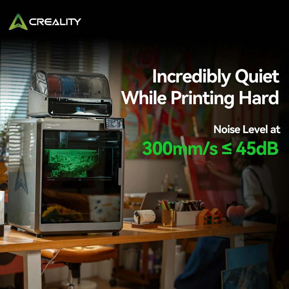 Creality K2 Plus Combo 3D Printer With CR-Scan Raptor 3D Scanner