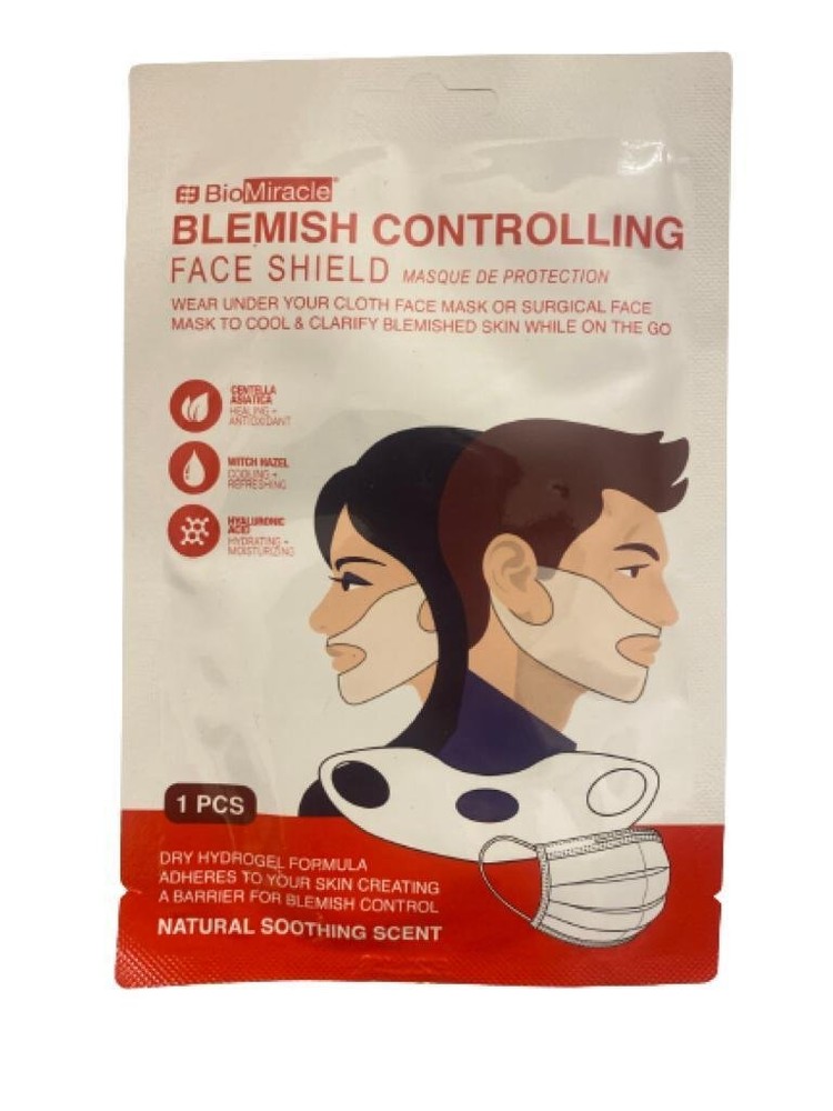 BioMiracle Blemish Controlling Face Shield Dry Hydrogel Formula 2 Pcs