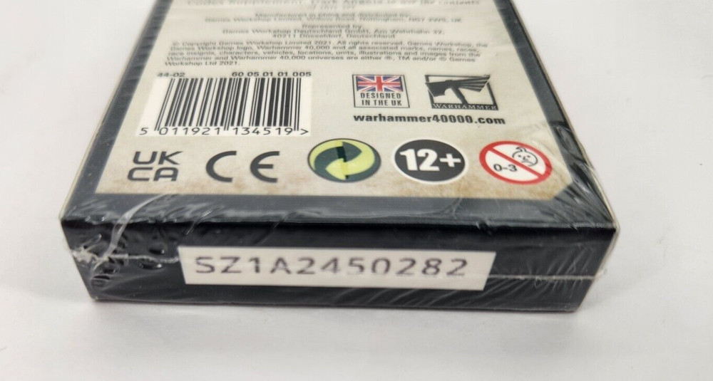 NEW!!! Games Workshop Warhammer 40k Datacards: Dark Angels