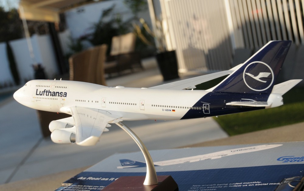Gemini Jets 1:200 Lufthansa B747-400 D-ABVM