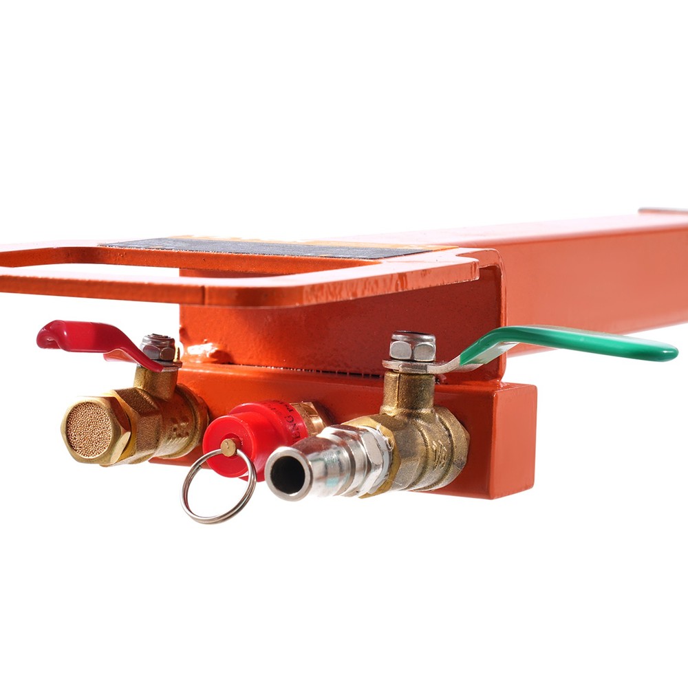 3Ton/6600lb Pneumatic Jack featuring Telescopic Column and Adjustable Handle