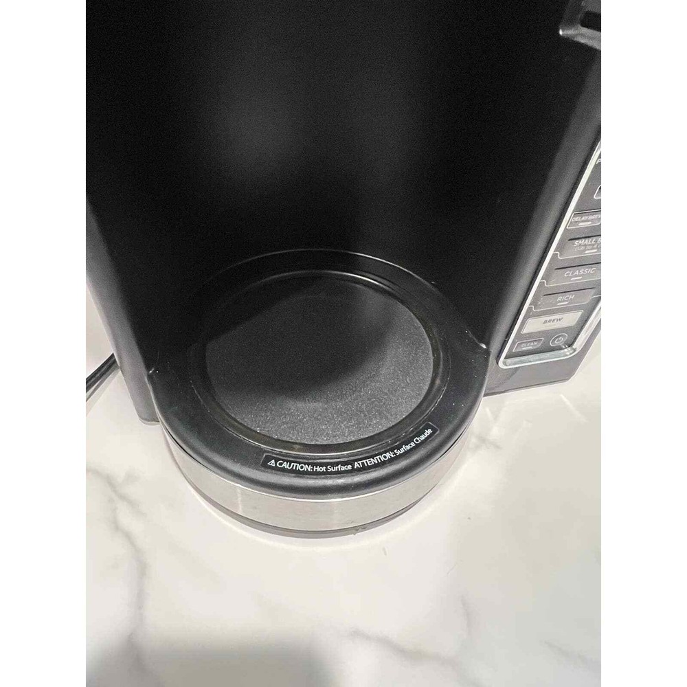 FOR PARTS Base Only- Ninja Coffee 12-Cup Programmable Coffee Maker CE200 Black