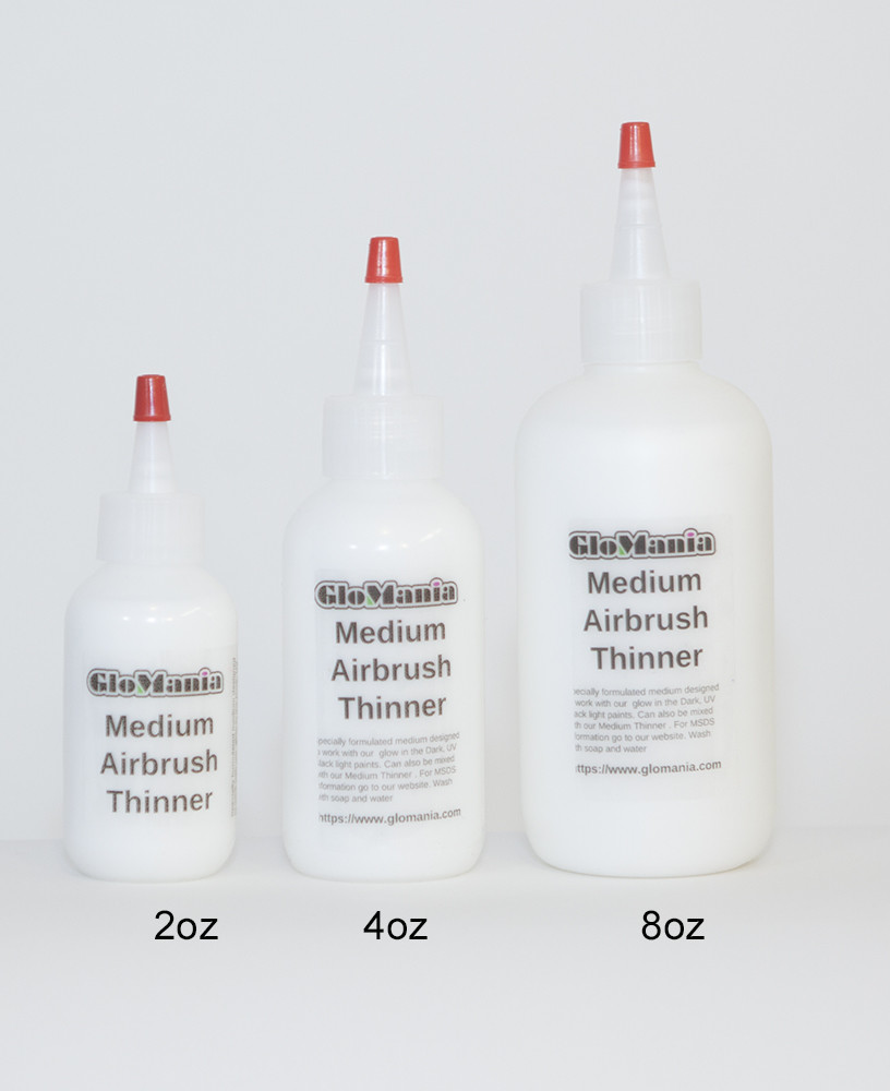 Acrylic GloMania Standard Thinner Extender Airbrush and Material medium thinners