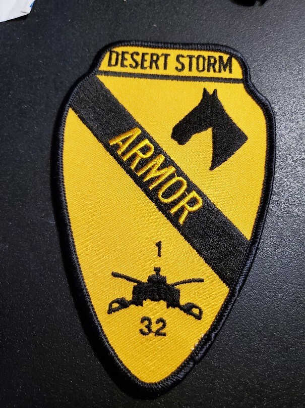 1ST CAVALRY DIV, 1ST/32ND ARMOR DESERT STORM