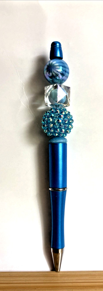 6 Handcrafted FANCY Beaded Pens