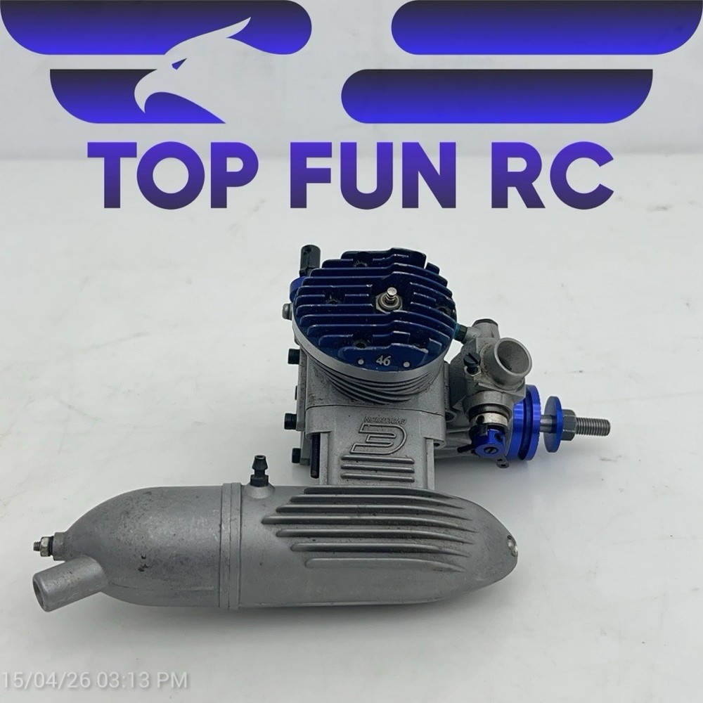 Evolution .46 Nitro Rc Airplane Engine Good Compression