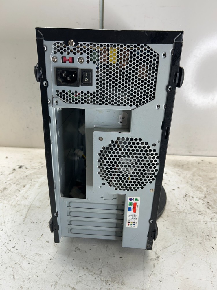 Retro Black mATX Case