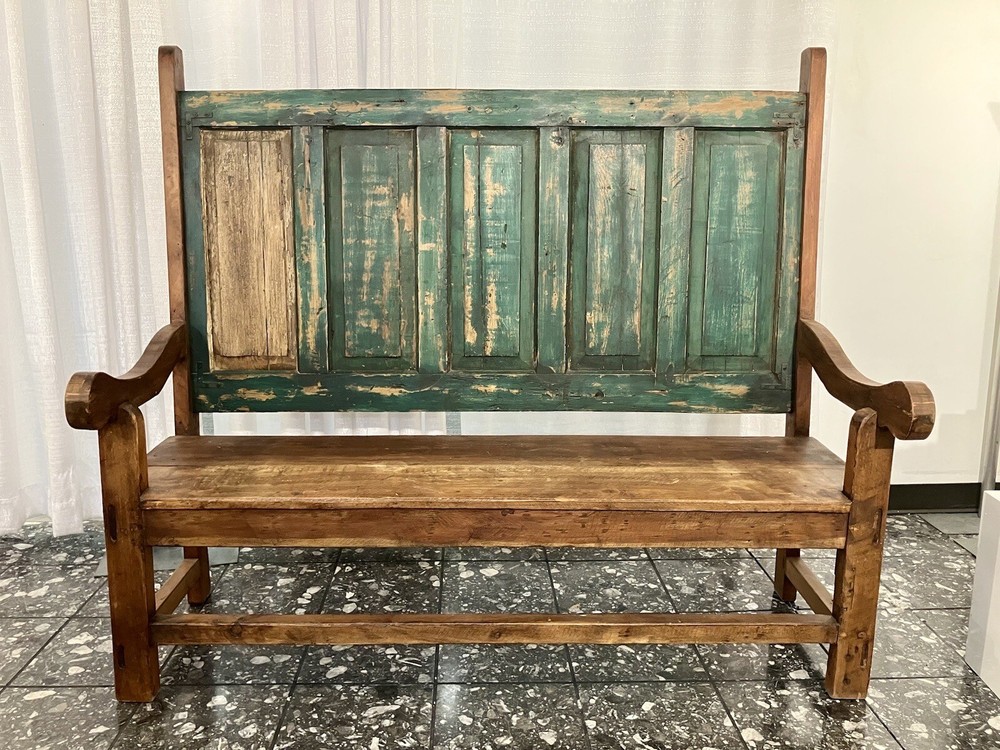 Mexican Door Bench by El Paso Import Co.