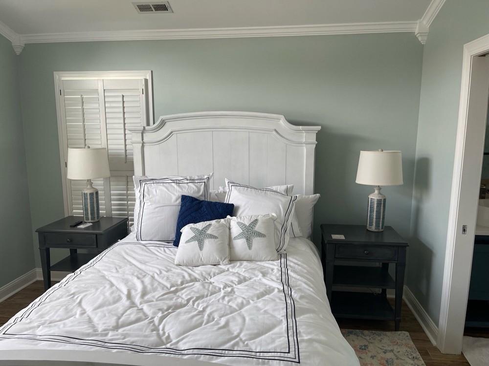King Bed frame With Headboard, Footboard, And Rails