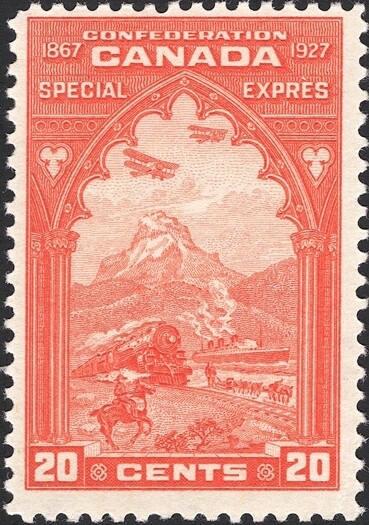CANADA, 1927.  Special Delivery E3, Mint
