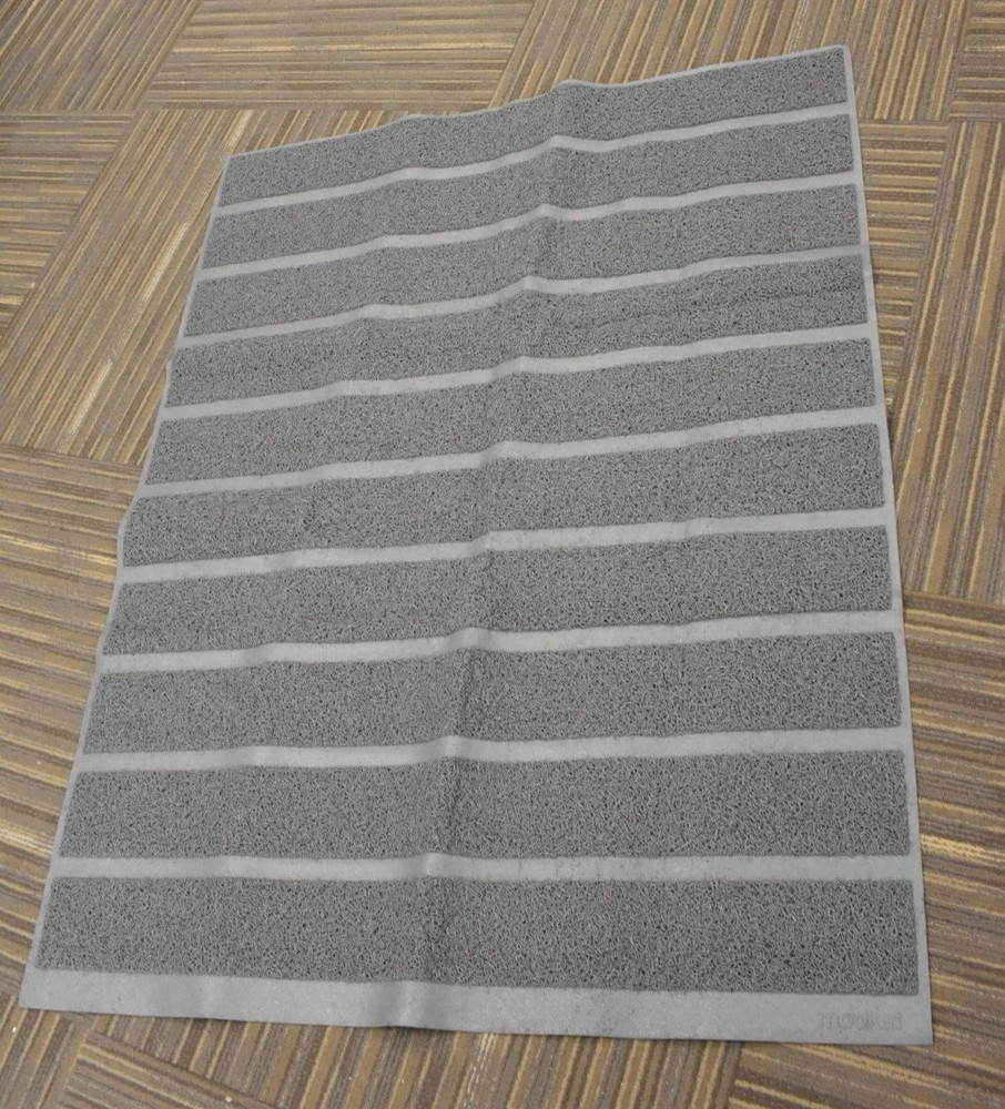 Modkat Litter Mat Extra Large Mat Gray Color Durable Material Soft & Comfortable