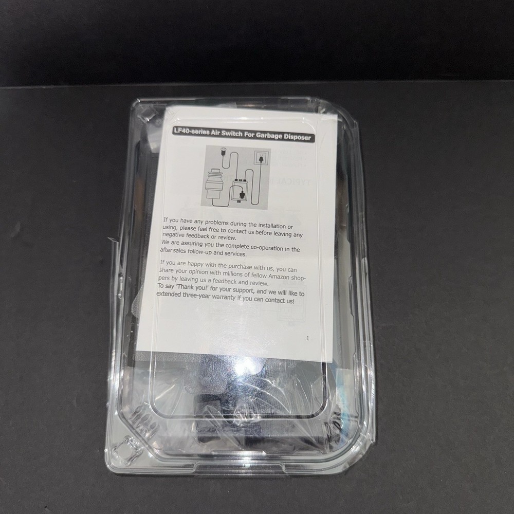 Garbage Disposal Air Switch Kit LF-40 Series