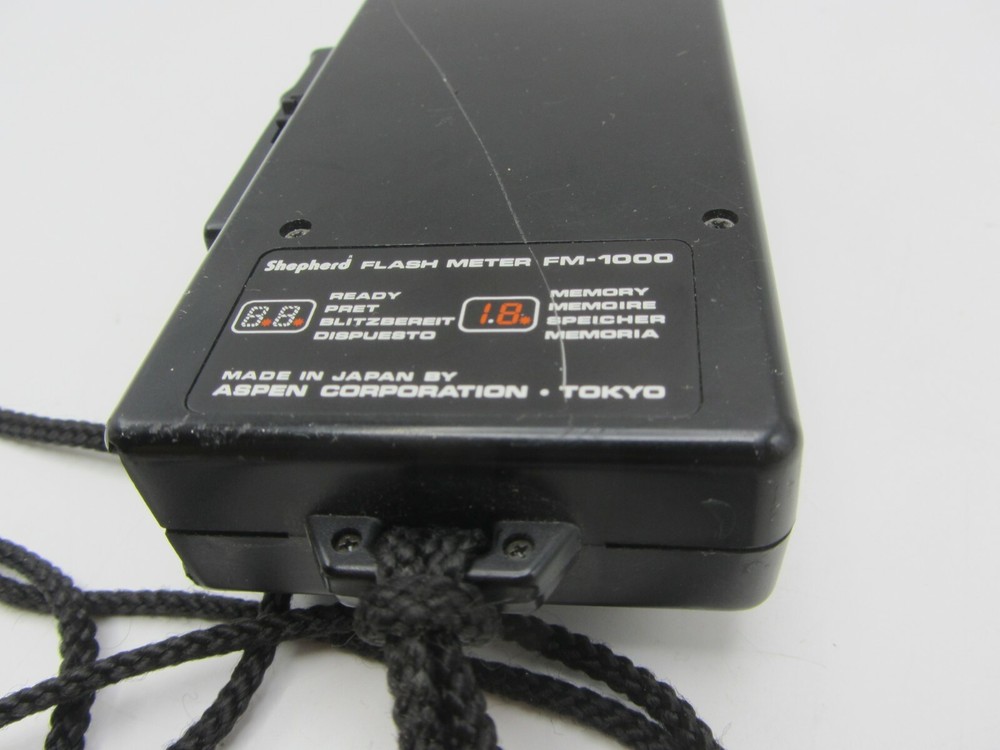 Shepherd Flash Meter FM-1000 Made by Aspen Co. Japan Tested