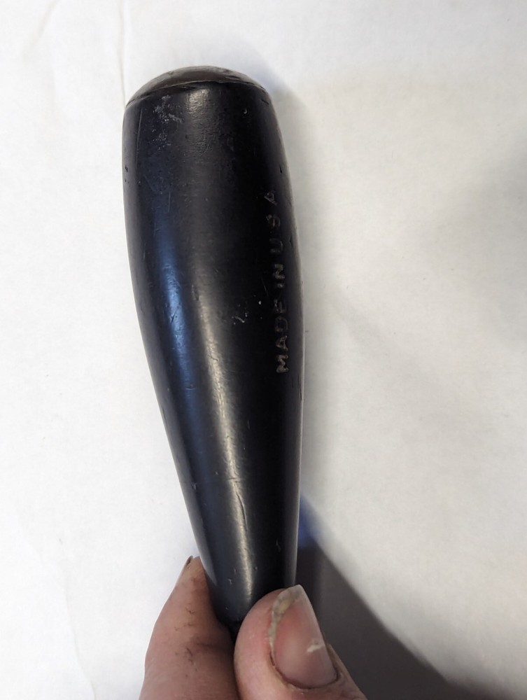 Vintage Stanley 1/2" Everlasting Black Plastic Handle USA Chisel