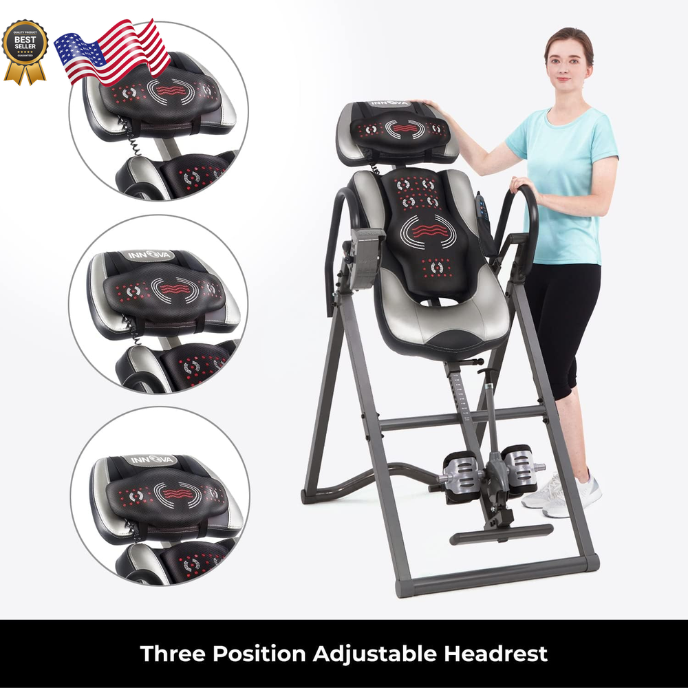Advanced Heat and Massage Therapeutic Inversion Table Innova ITM6000
