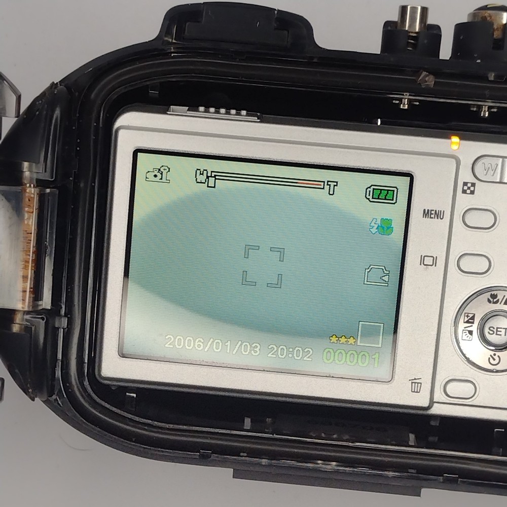 Sealife Camera DC600 Underwater Digital Camera W/ Case Tested Works