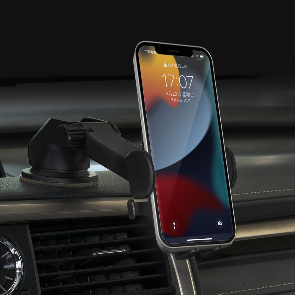 360° Windshield Mount Dash Car Holder Cradle Mobile Smart Phone Stand Dashboard
