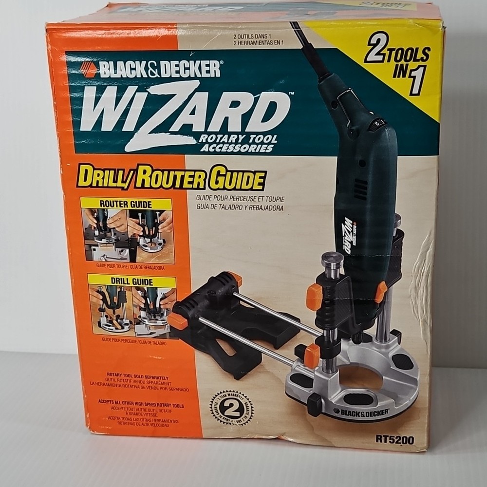 BLACK & DECKER Wizard Drill/Router Guide RT5200
