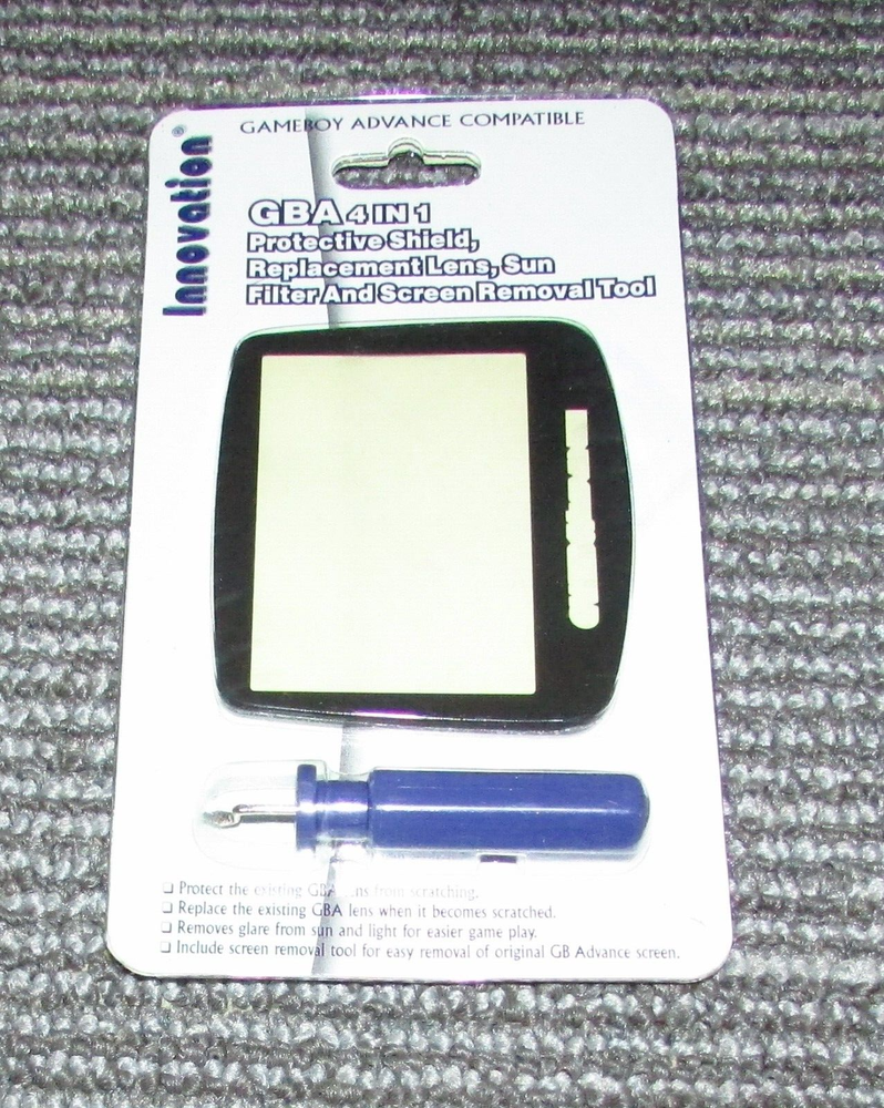 Game Boy Advance Replacement Lens with Removal Tool (Innovation) Fast Shipping