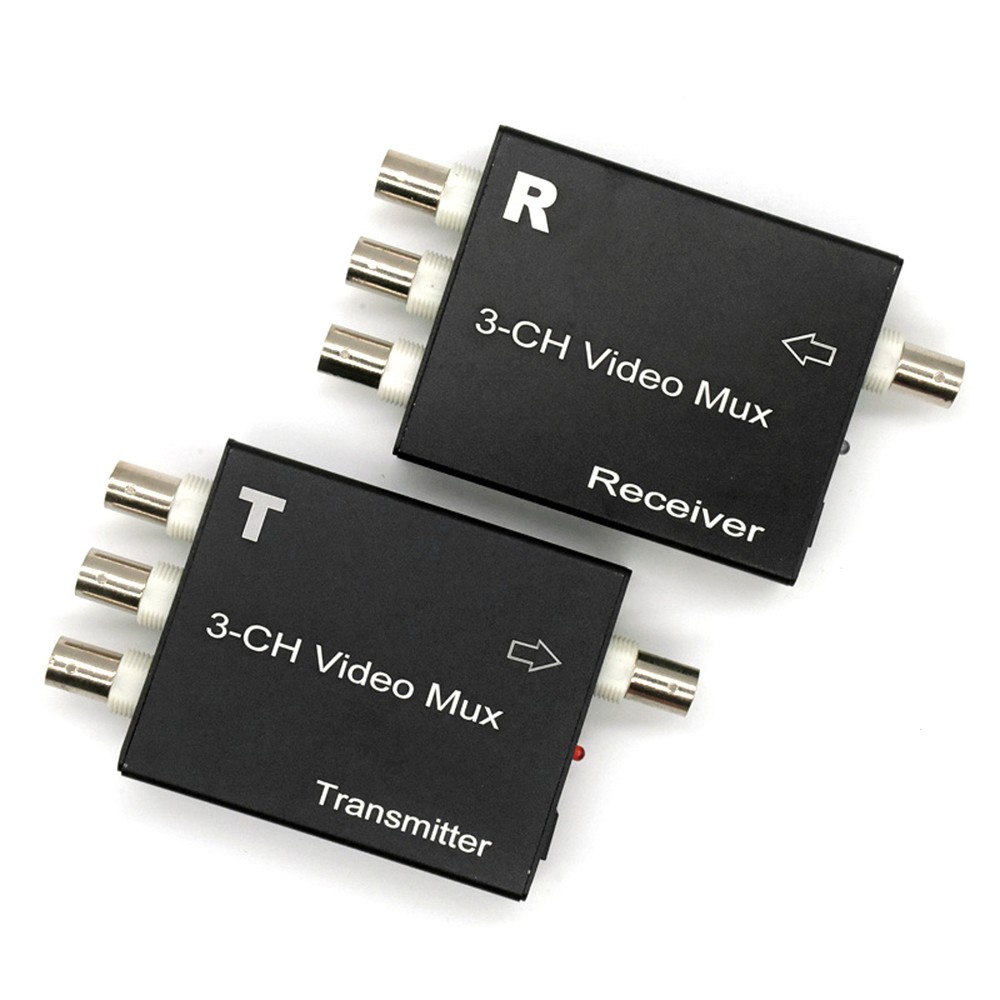 Video Multiplexer Analog Camera Receiver&Transmitter Easy Cabling Plug and Play