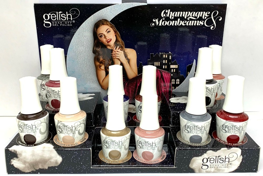 Harmony Gelish - Champagne & Mooonbeams '19 Collection-Choose Any Shade 0.5oz