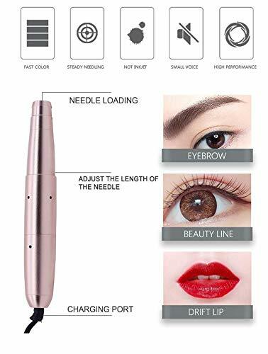 Pro Permanent Makeup Eyebrow Lip Tattoo Machine pen With A9 Panel Cosmetics Kit