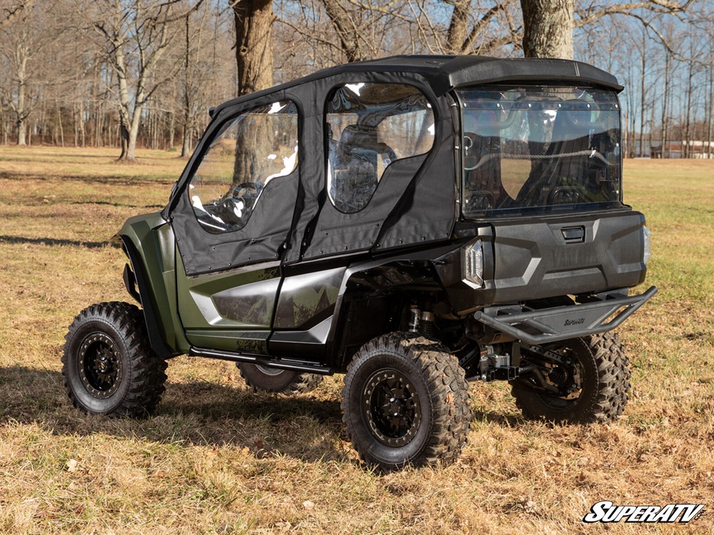 SuperATV Soft Cab Enclosure Doors & Rear Windshield for Yamaha Wolverine RMAX 4