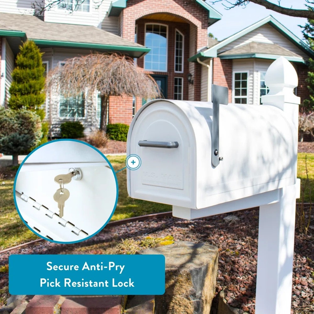 Architectural Mailboxes Reliant™ Secure, Locking USPS Approved Heavy Duty, St...