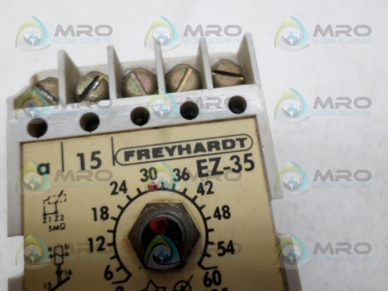FREYHARDT EZ-35 TIME RELAY 3-60 SEC. UNMP