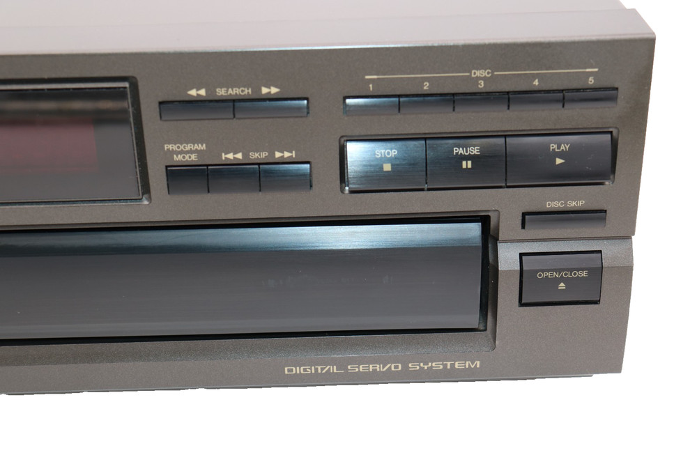 Technics SL-PD845 5 Disc CD Changer Carousel Player Made in Japan Tested