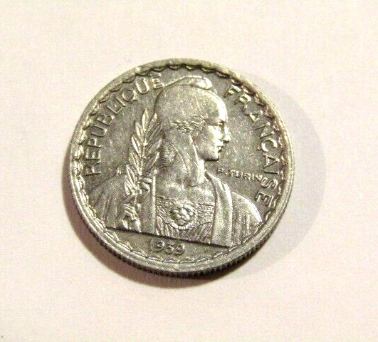 French Indo-China 1939 10 Centimes Coin