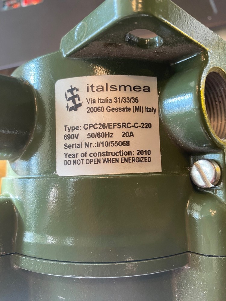 Italsmea tYPE CPC26/EFSRC-C-220