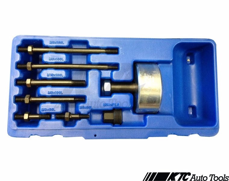 Benz and BMW Guide Rail Pin Slide Hammer Puller Set