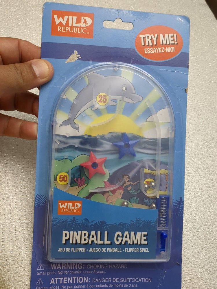 Wild Republic Pinball Game dolphin