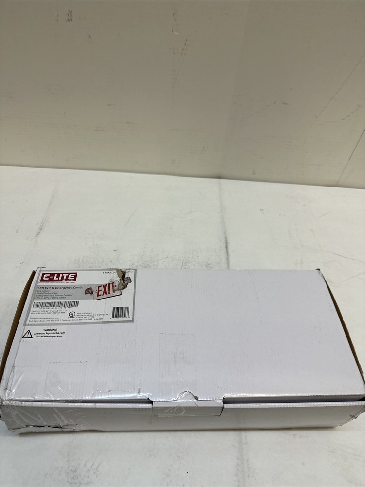 C-Lite LED Exit & Emergency Combo