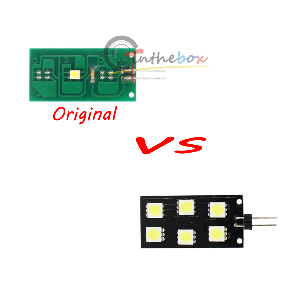 4pcs Error Free Red 6-SMD LED Front Footwell Lights For 2008-2015 Audi A4 S4 B8